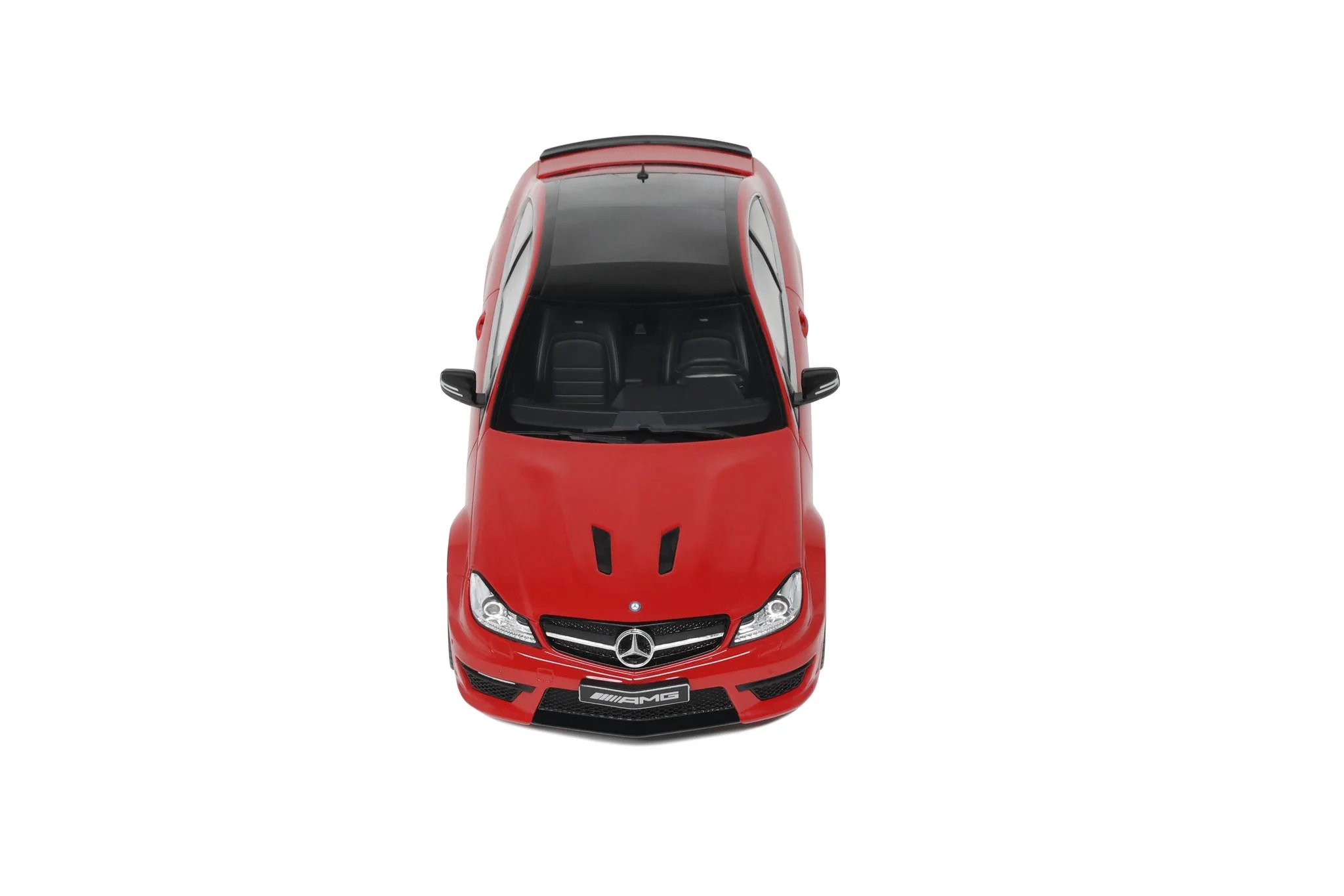 GT Spirit 2014 Mercedes Benz C63 AMG Edition 507 Coupe Fire Opal Red 1:18 - Image 7