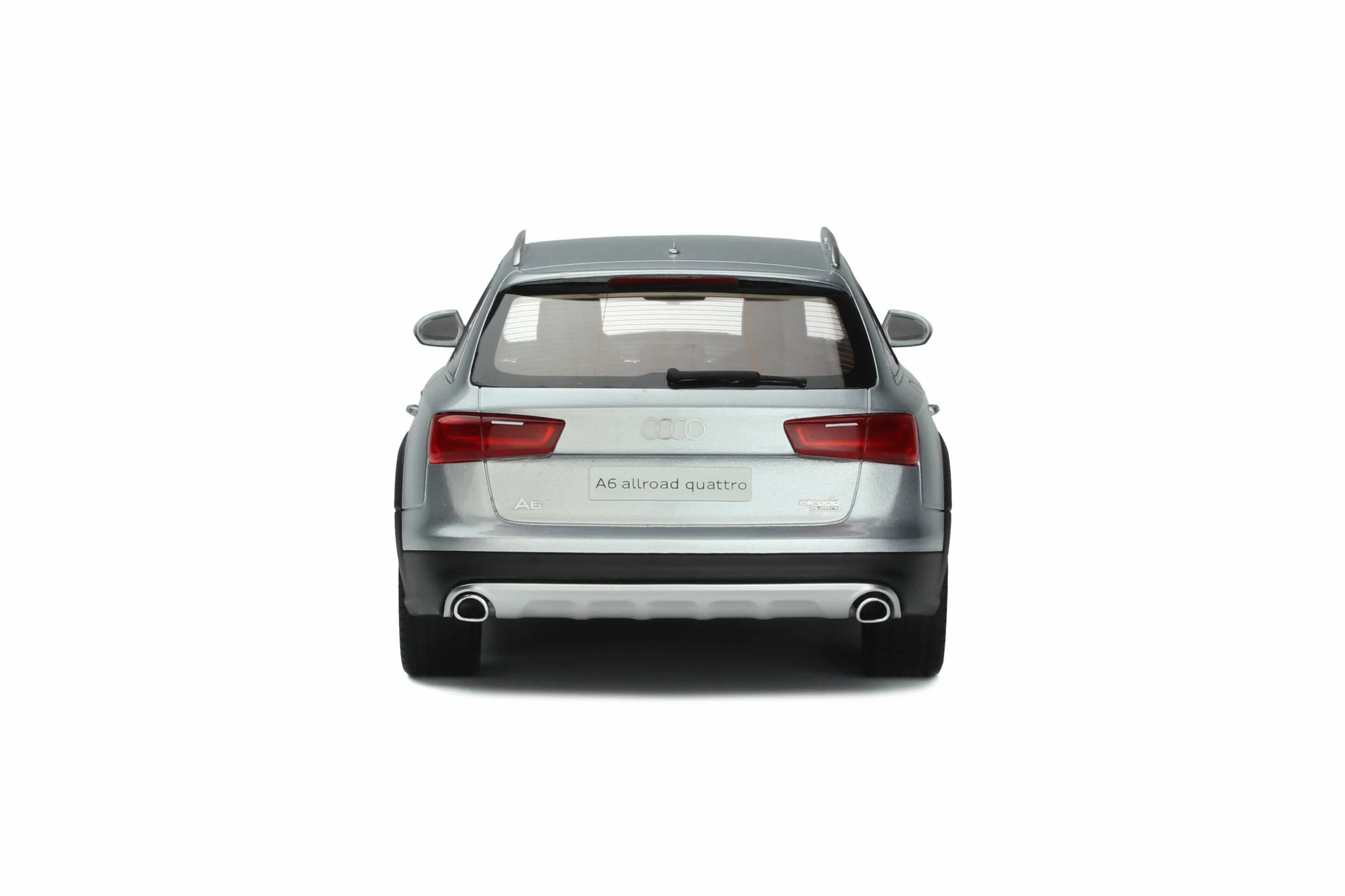 GT Spirit 2019 Audi A6 (C7) Allroad Quattro Avant Floret Silver Metallic 1:18 - Image 5