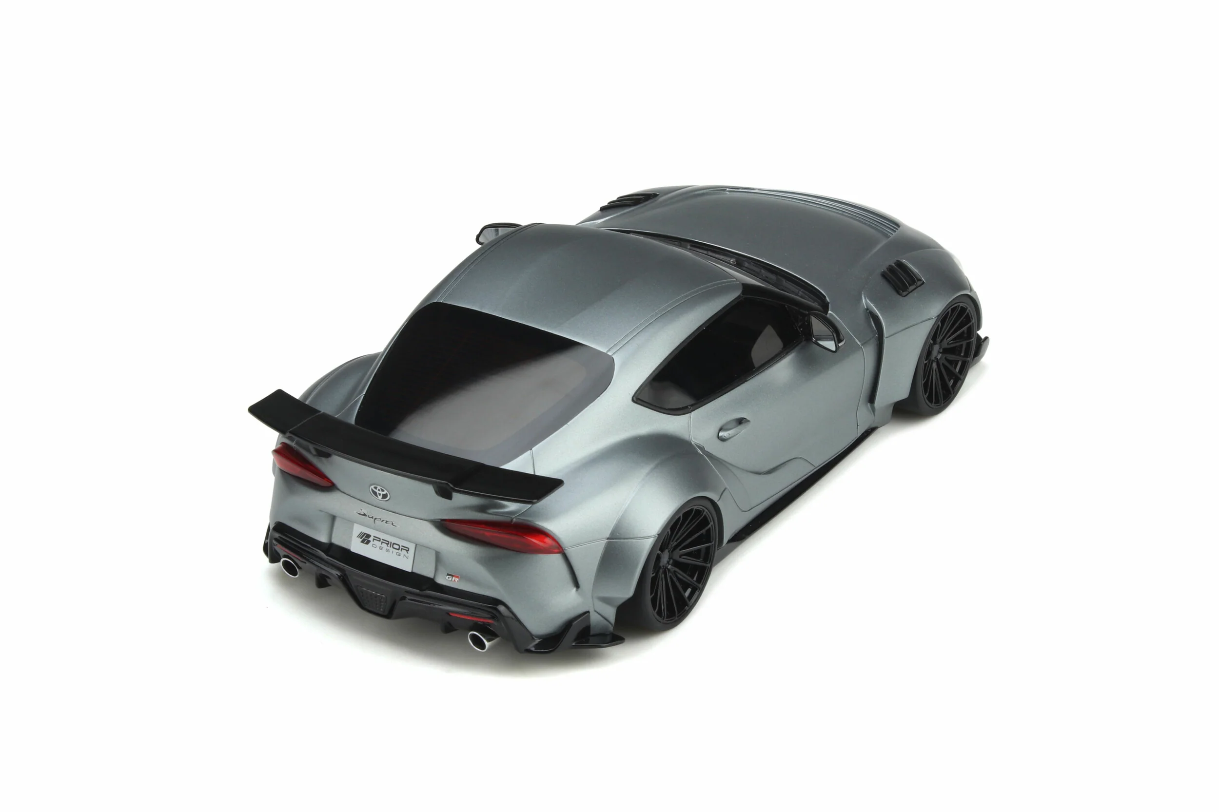 GT Spirit 2020 Toyota GR Supra A90 by Prior Design Matte Grey 1:18 - Image 7