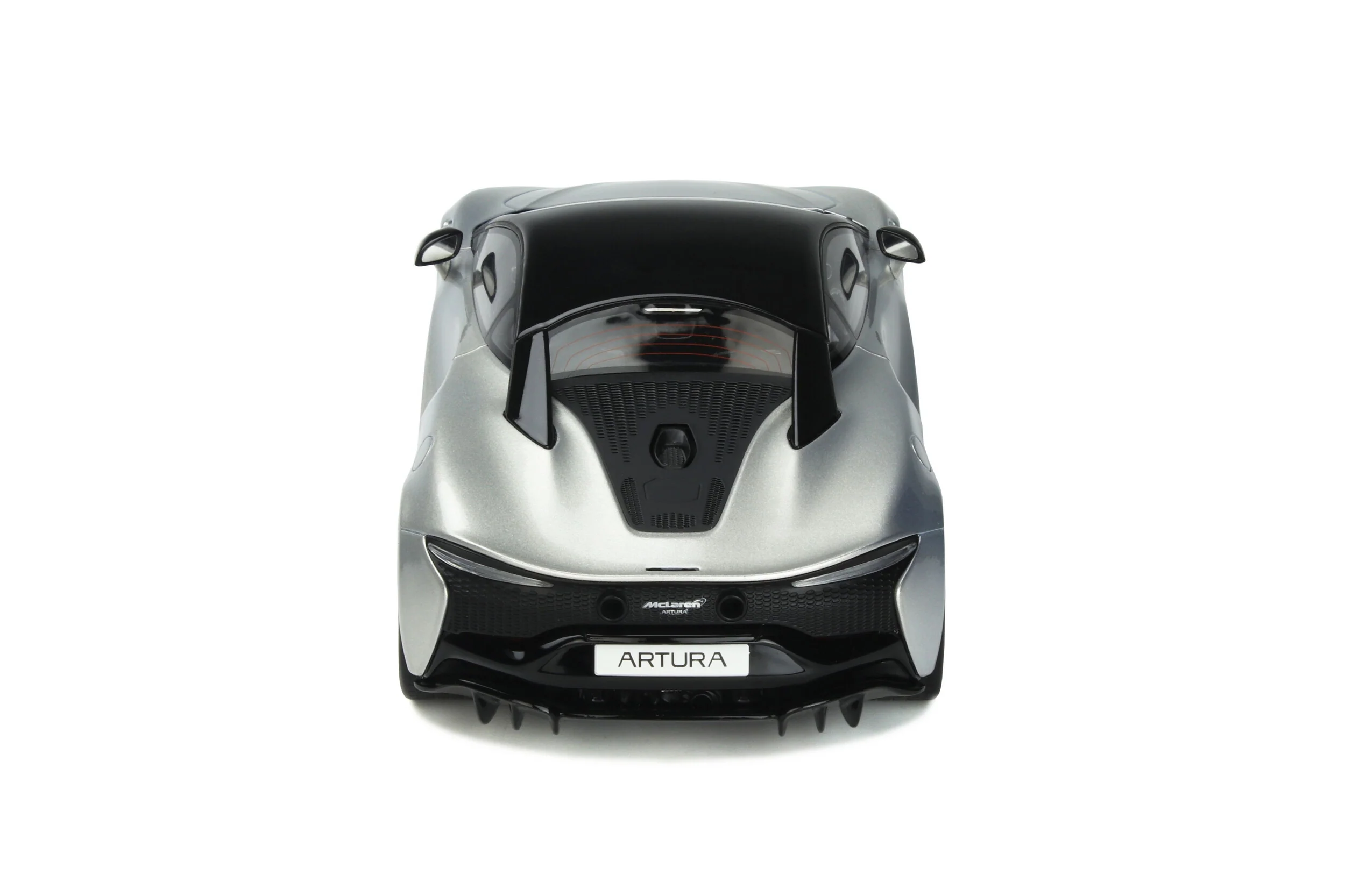 GT Spirit 2021 Mclaren Artura Silver Metallic 1:18 - Image 9