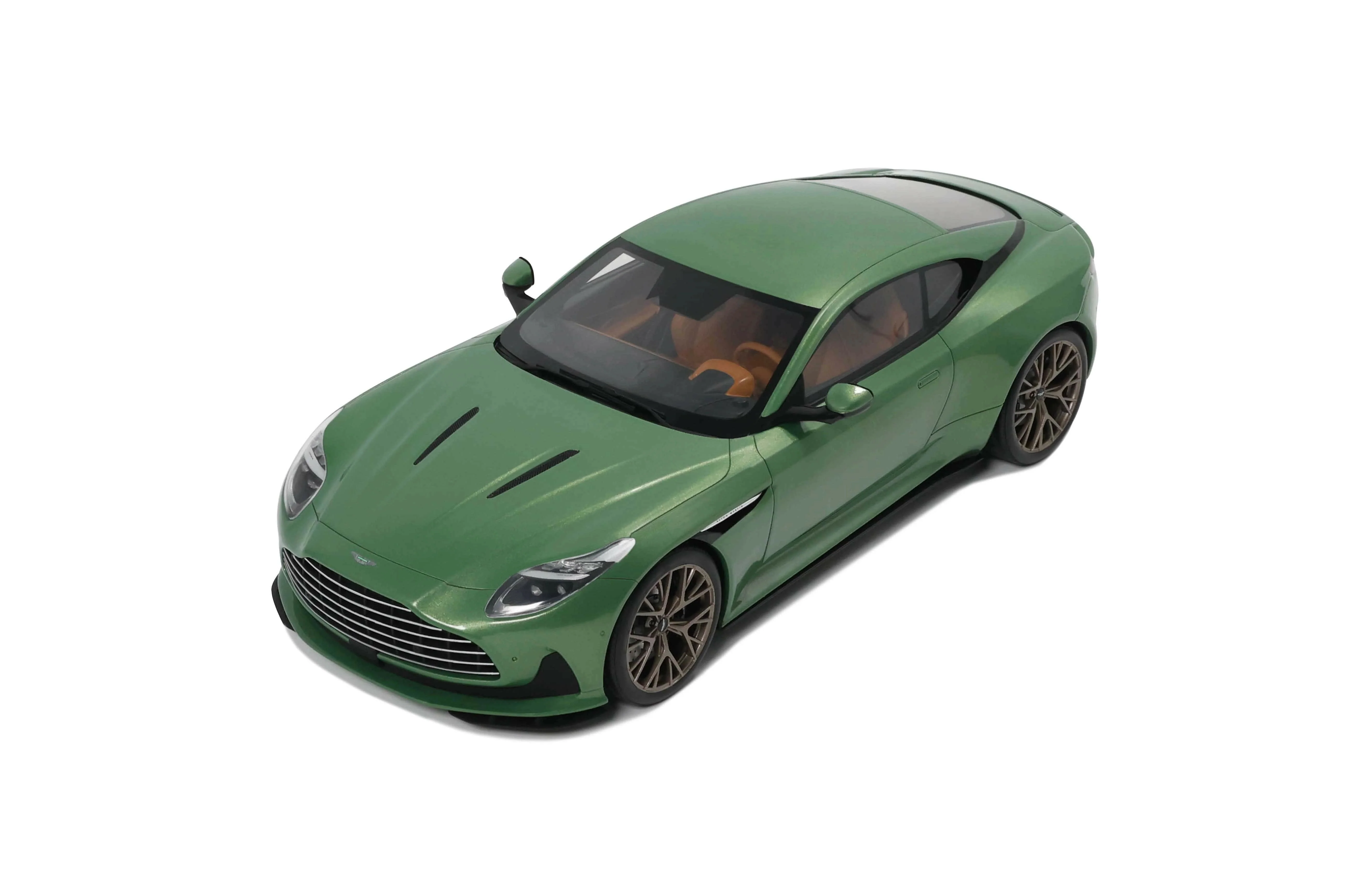 GT Spirit 2023 Aston Martin DB12 Vantage Green 1:18 - Image 8