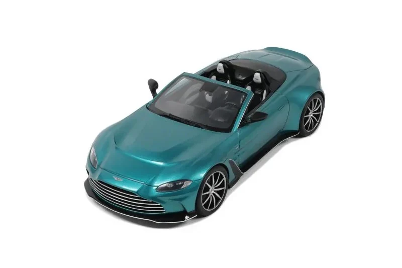 GT Spirit 2023 Aston Martin V12 Vantage Roadster Tayos Turquoise 1:18 Resin - Image 11
