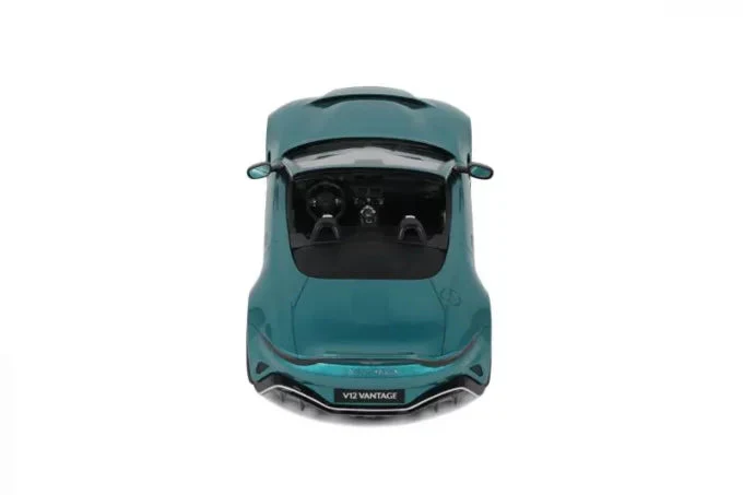 GT Spirit 2023 Aston Martin V12 Vantage Roadster Tayos Turquoise 1:18 Resin - Image 2