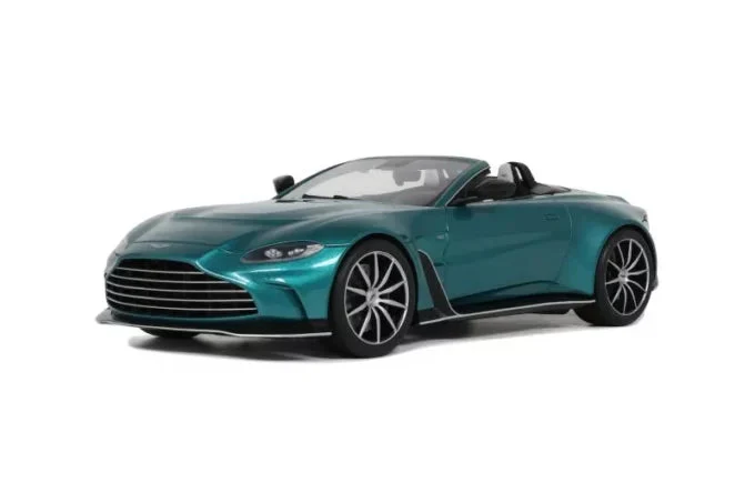 GT Spirit 2023 Aston Martin V12 Vantage Roadster Tayos Turquoise 1:18 Resin - Image 6