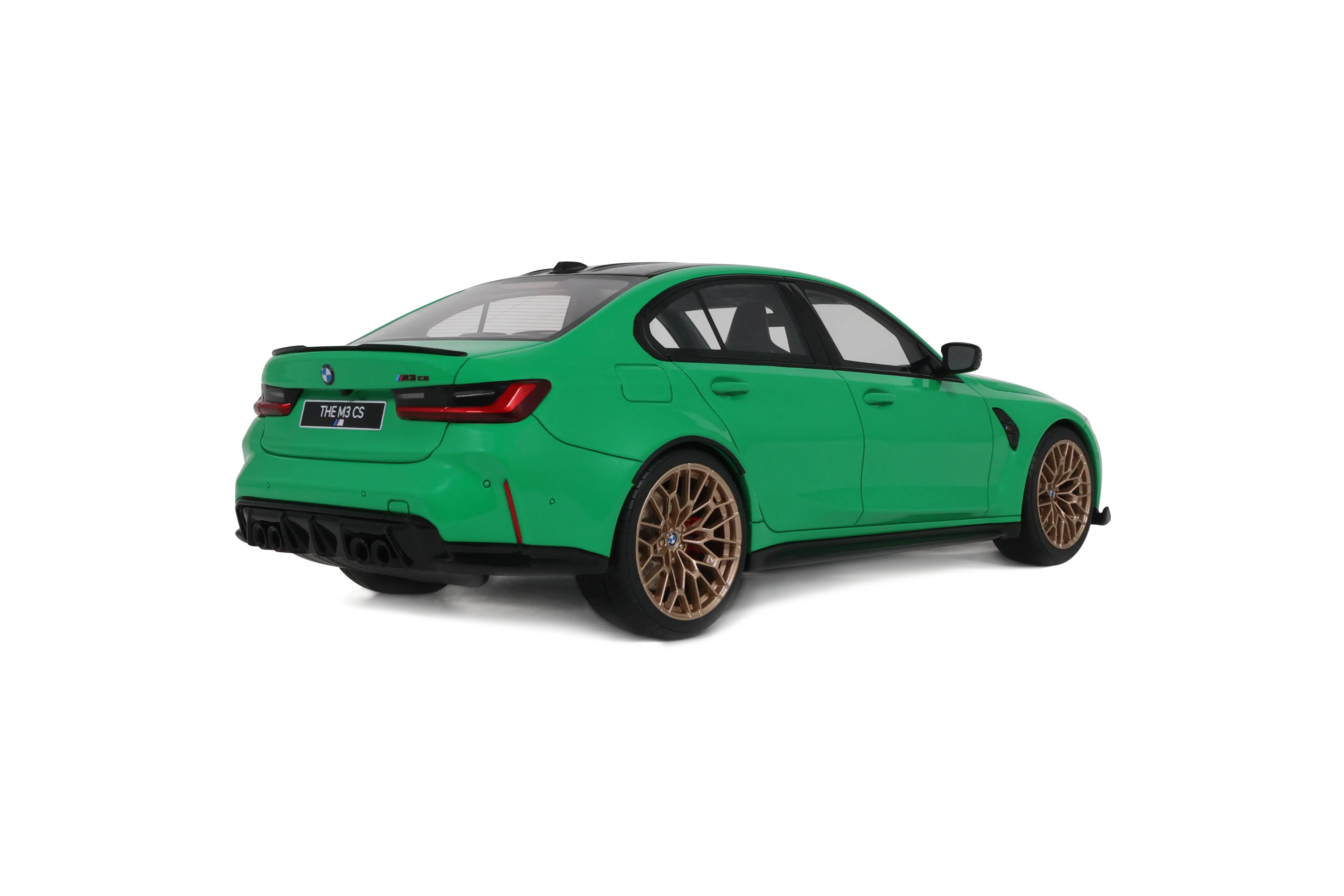 GT Spirit 2023 BMW G80 M3 CS Signal Green 1:18 - Image 2