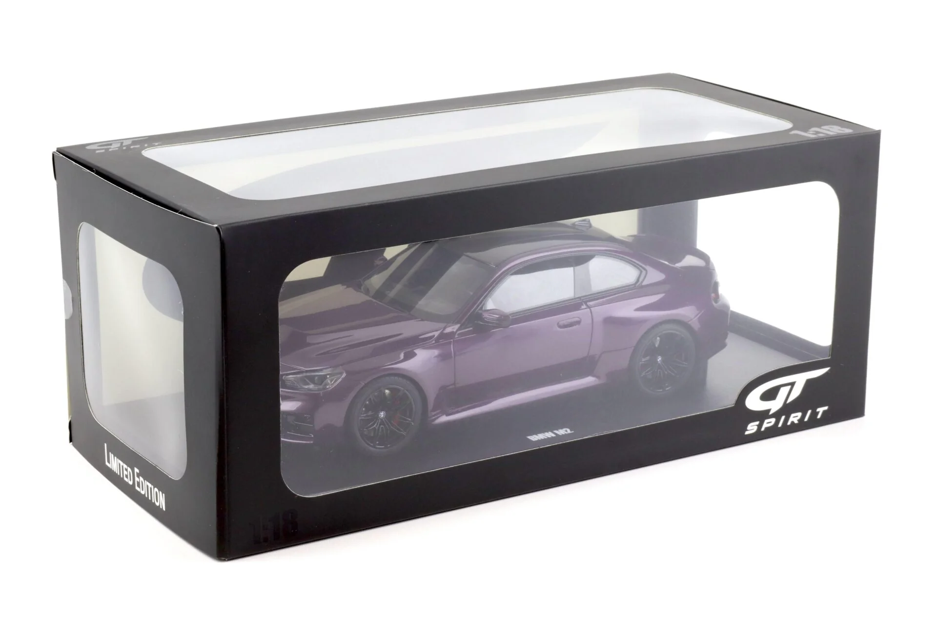 GT Spirit 2023 BMW M2 (G87) Coupe Twilight Purple Metallic 1:18 - Image 4