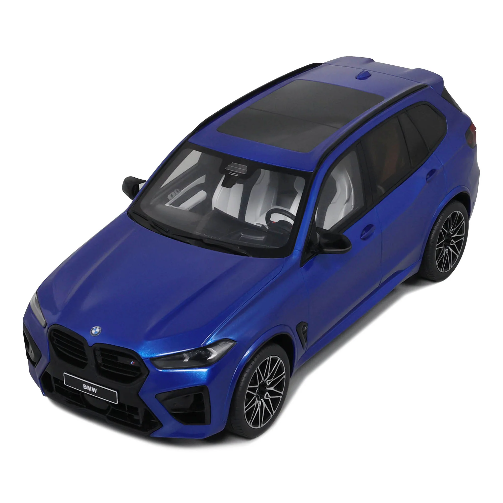 GT Spirit 2023 BMW X5M (G05) Competition Marina Bay Blue Metallic 1:18 - Image 12
