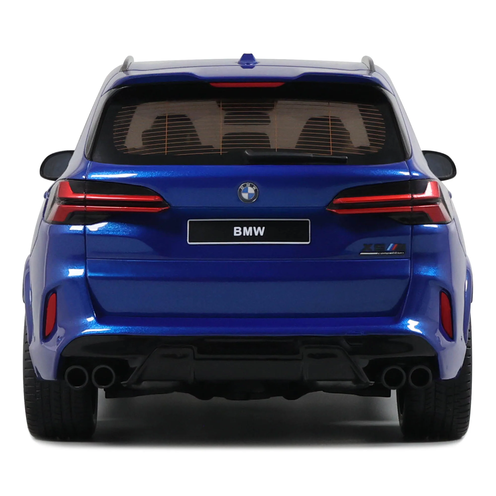 GT Spirit 2023 BMW X5M (G05) Competition Marina Bay Blue Metallic 1:18 - Image 9