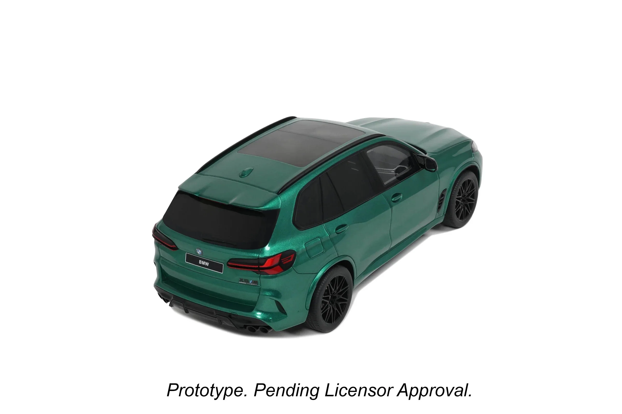 GT Spirit 2023 BMW X5M (G05) Isle of Man Green Metallic 1:18 - Image 12
