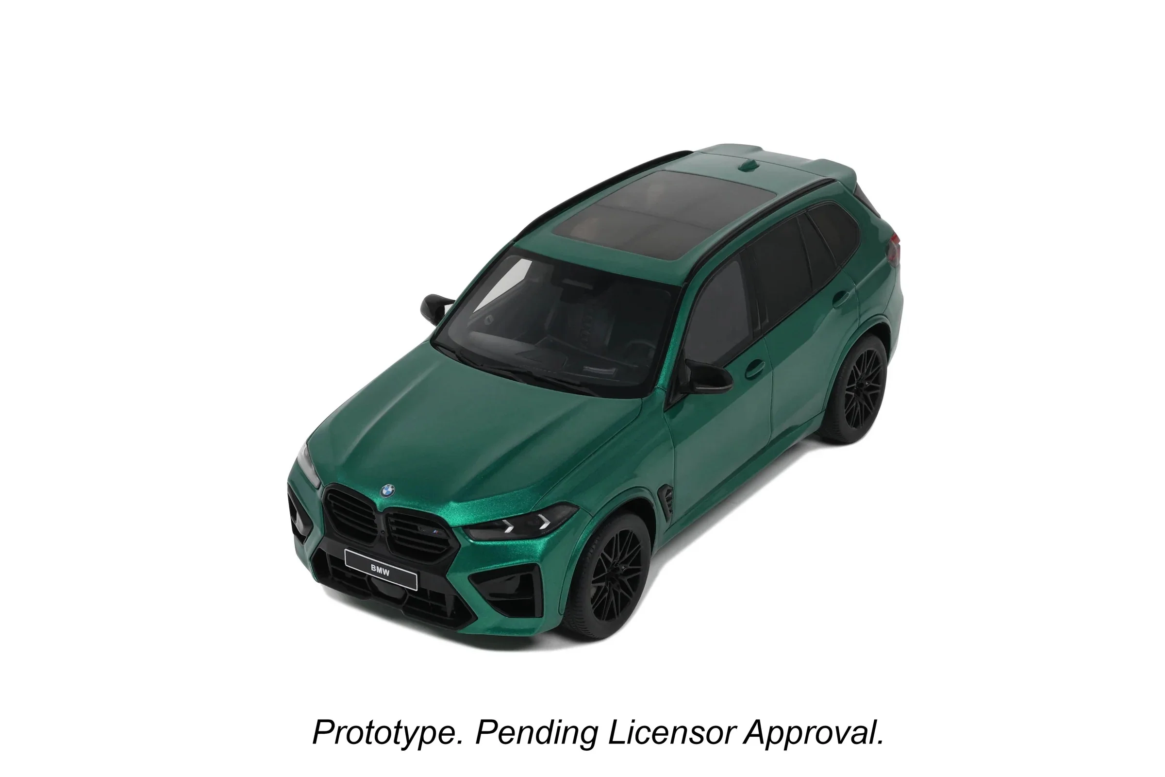 GT Spirit 2023 BMW X5M (G05) Isle of Man Green Metallic 1:18 - Image 13