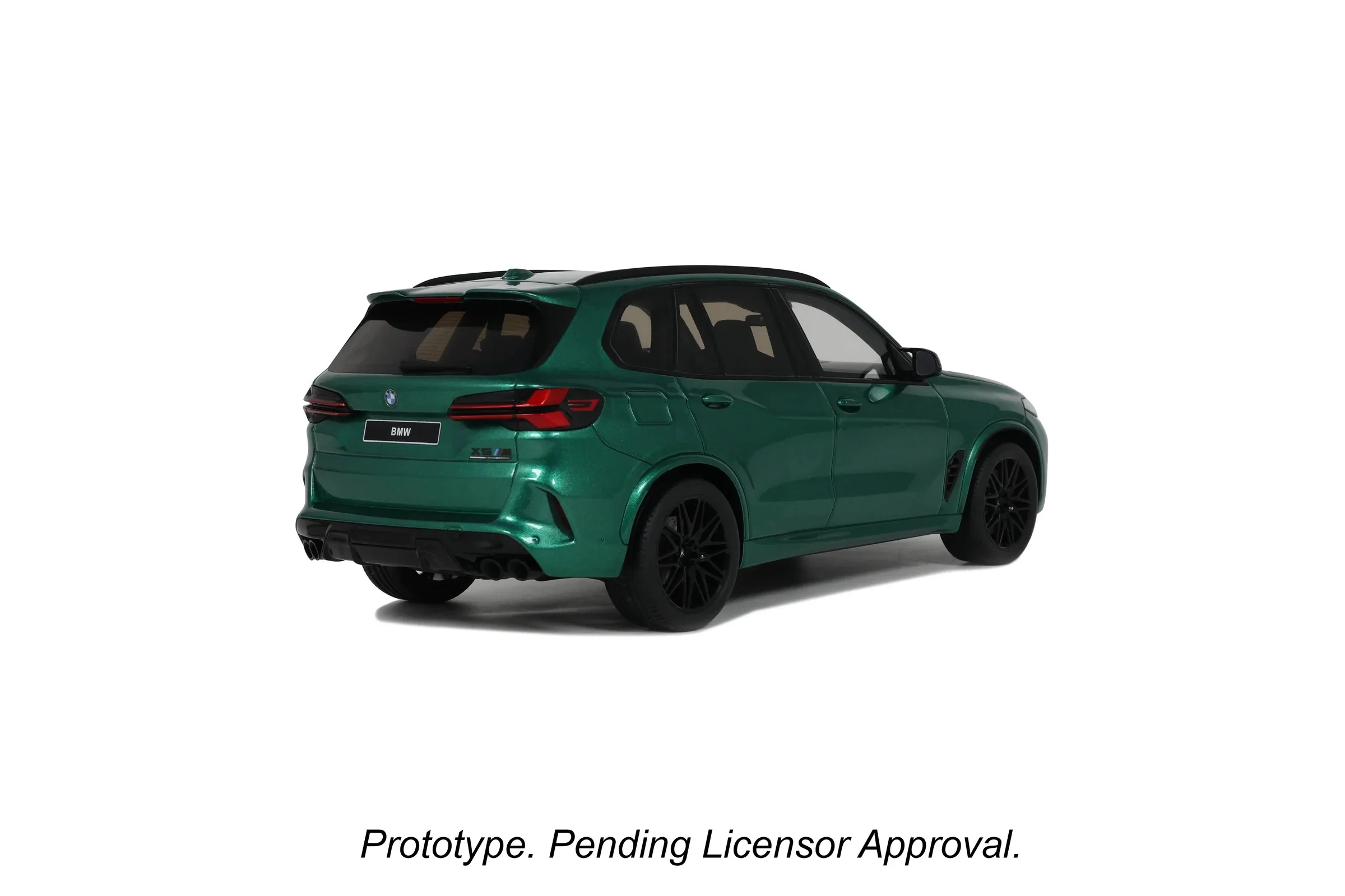 GT Spirit 2023 BMW X5M (G05) Isle of Man Green Metallic 1:18 - Image 6