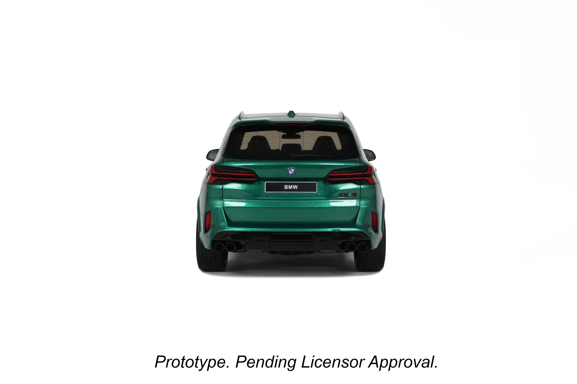 GT Spirit 2023 BMW X5M (G05) Isle of Man Green Metallic 1:18 - Image 9