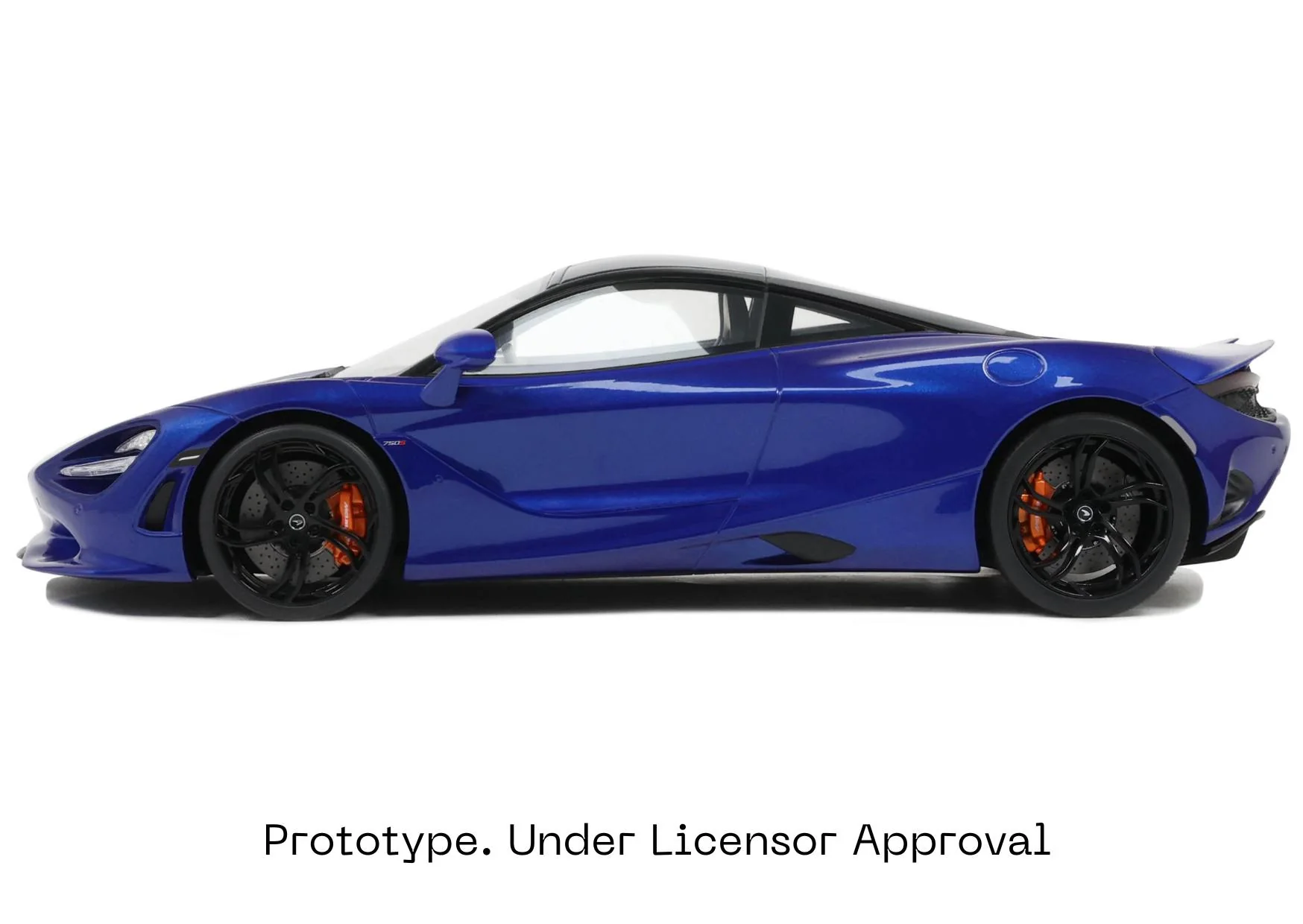 GT Spirit 2023 Mclaren 750S Aurora Blue 1:18 - Image 10