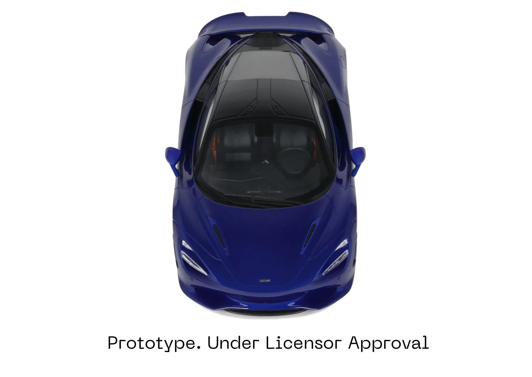 GT Spirit 2023 Mclaren 750S Aurora Blue 1:18 - Image 11