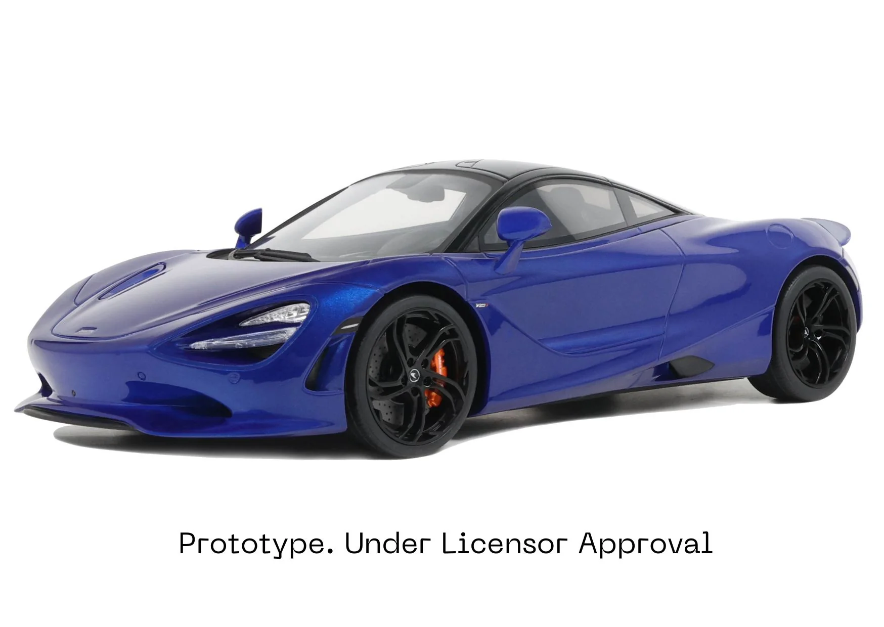GT Spirit 2023 Mclaren 750S Aurora Blue 1:18 - Image 14