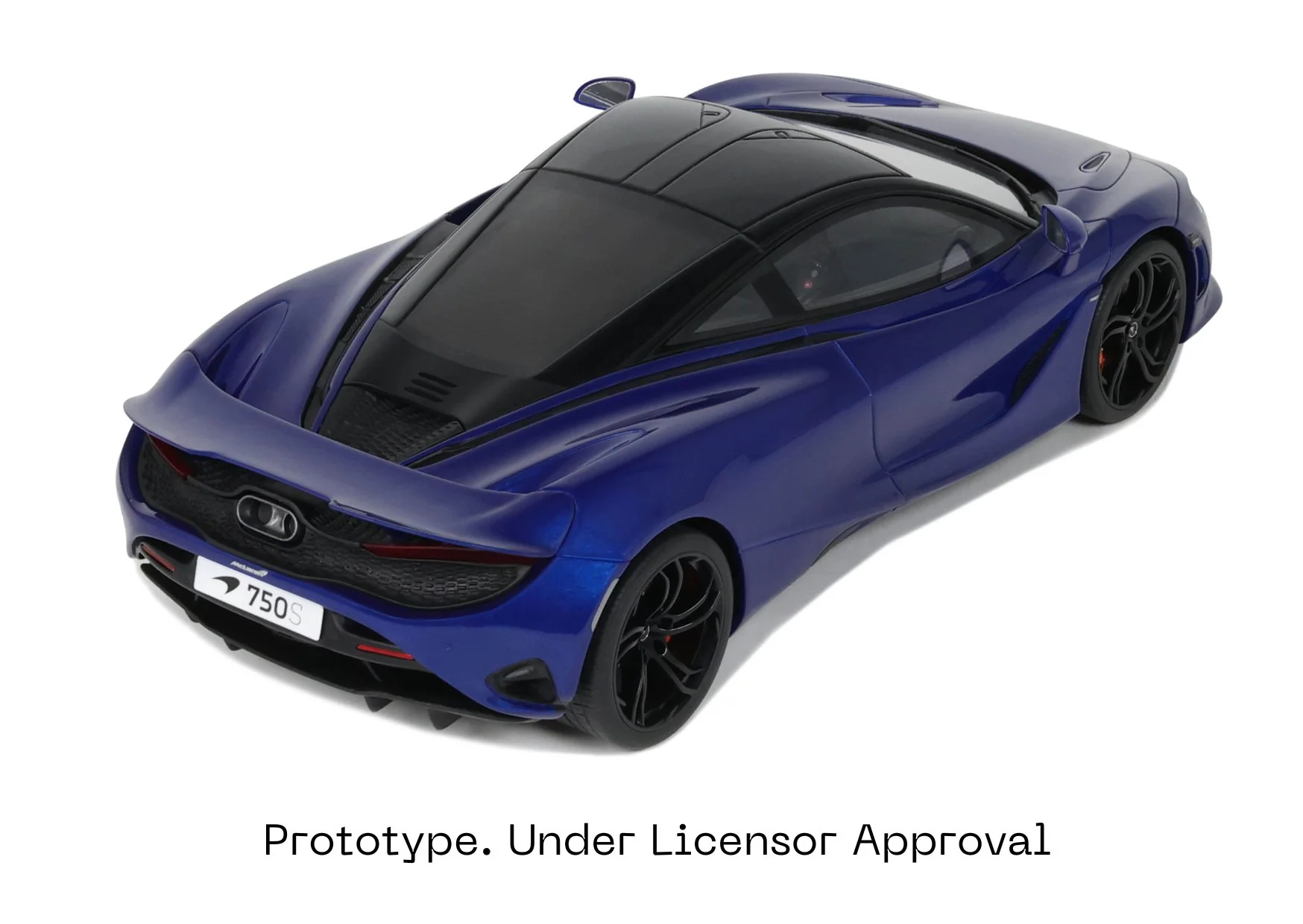 GT Spirit 2023 Mclaren 750S Aurora Blue 1:18 - Image 15