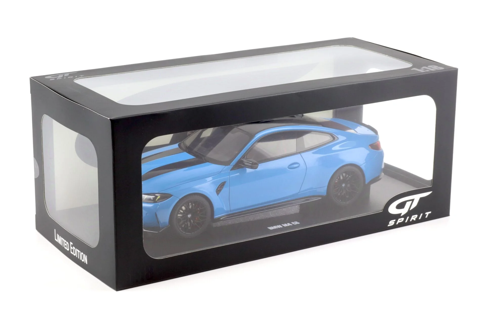 GT Spirit 2024 BMW G82 M4 CS Riviera Blue 1:18 - Image 4
