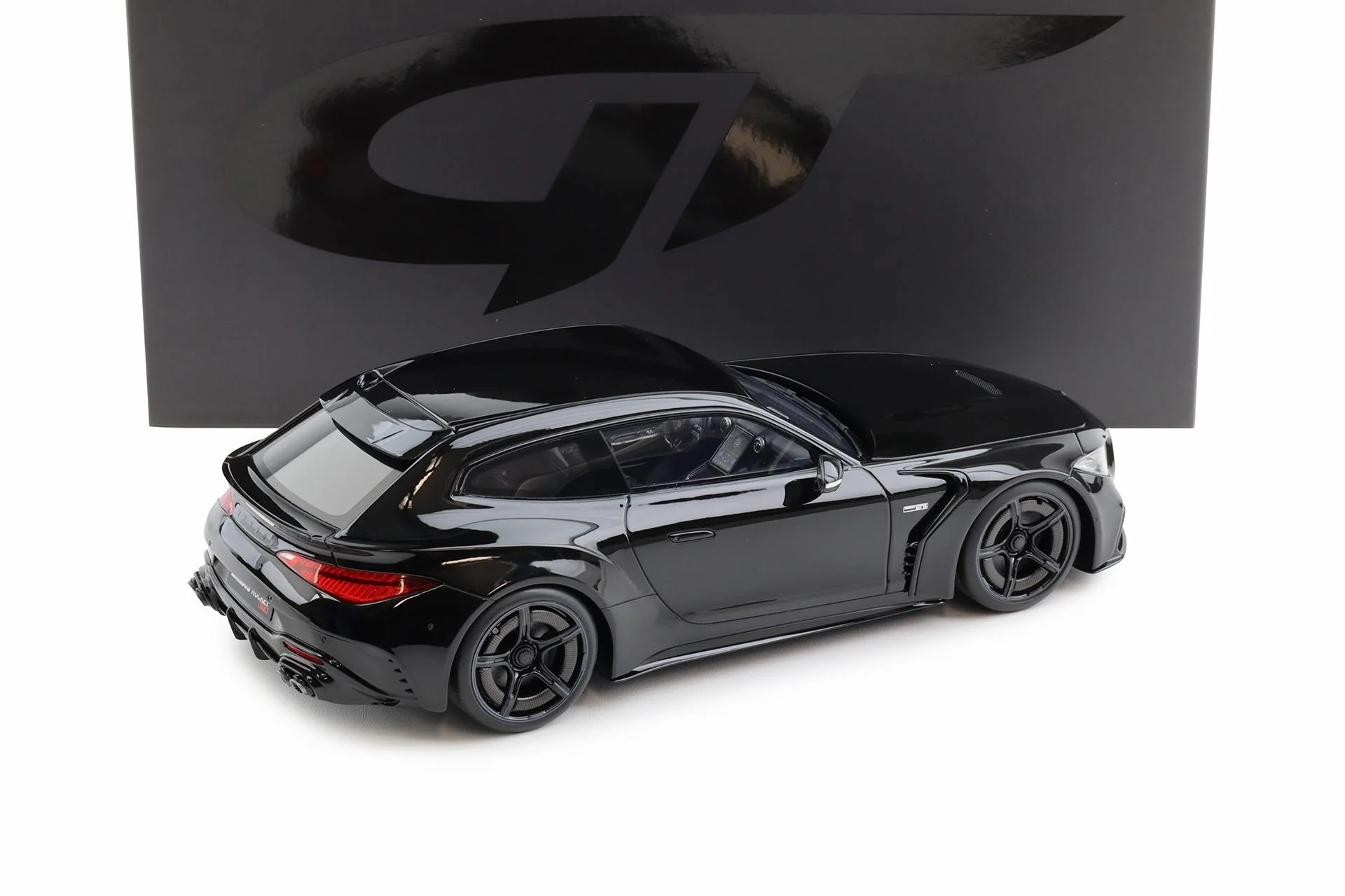 GT Spirit 2024 Mercedes Benz Brabus GTS Rocket 1000hp Black 1:18 - Image 3