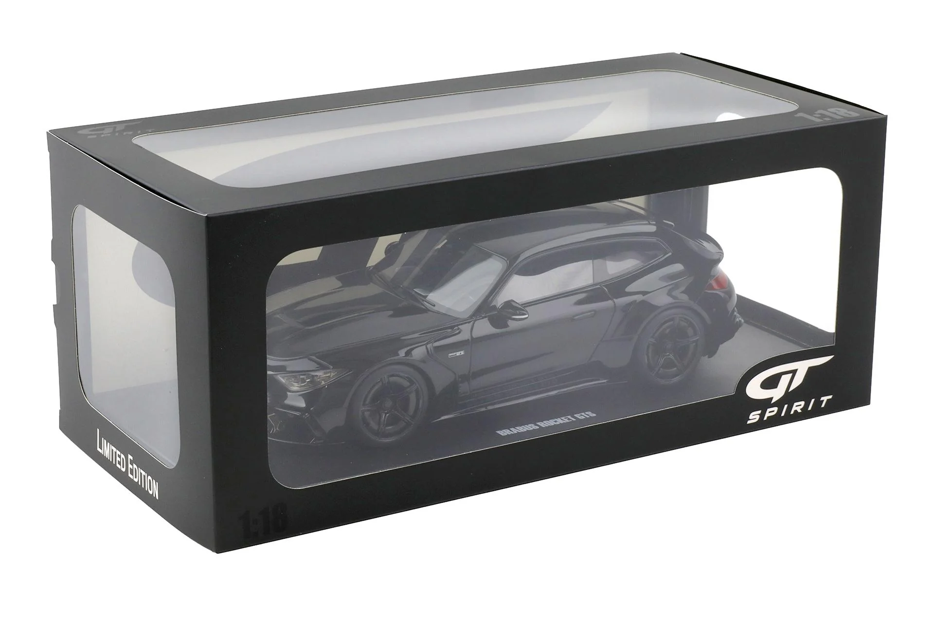 GT Spirit 2024 Mercedes Benz Brabus GTS Rocket 1000hp Black 1:18 - Image 4