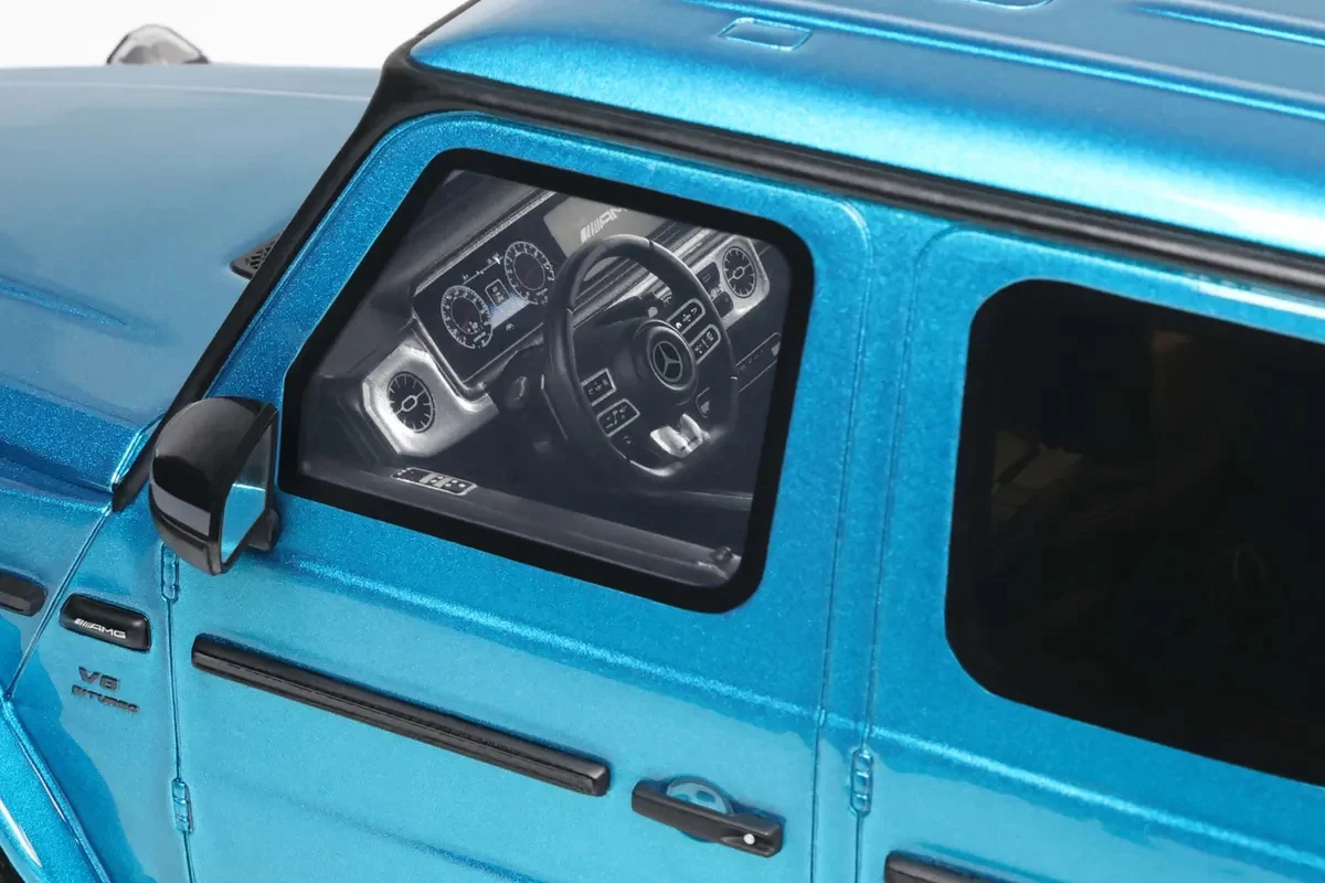 GT Spirit 2024 Mercedes Benz G63 AMG (W463) Hyper Blue Magno 1:18 - Image 15