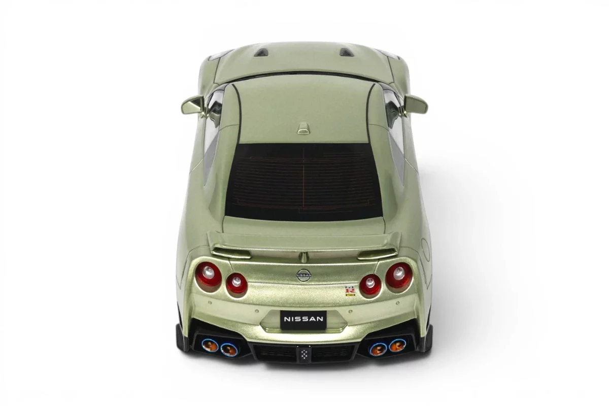 GT Spirit 2024 Nissan GT-R (R35) Skyline T-Spec Premium Edition Millenium Jade Green 1:18 - Image 9