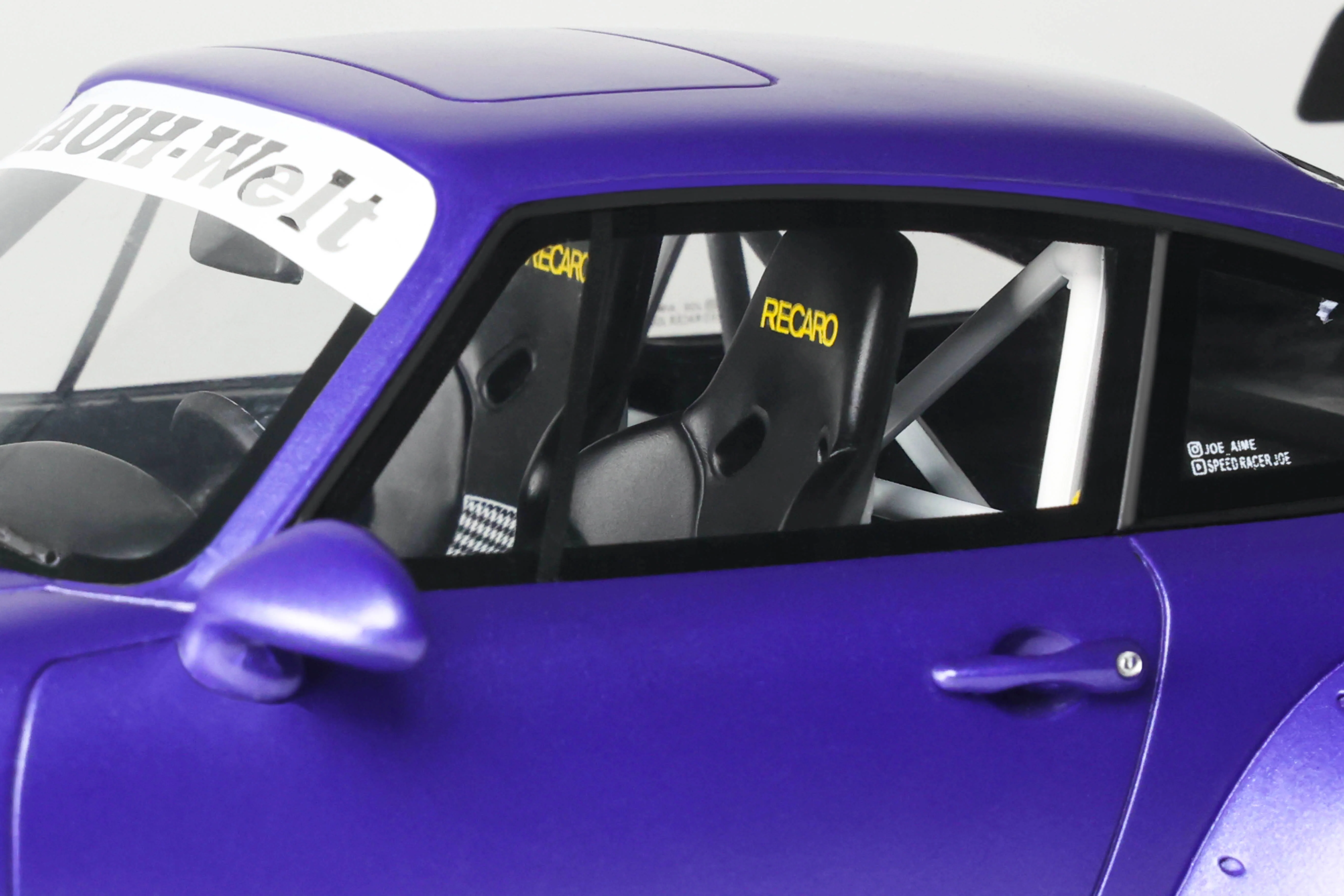 GT Spirit 2024 Porsche 993 RWB "Son Goku" Purple 1:18 - Image 10