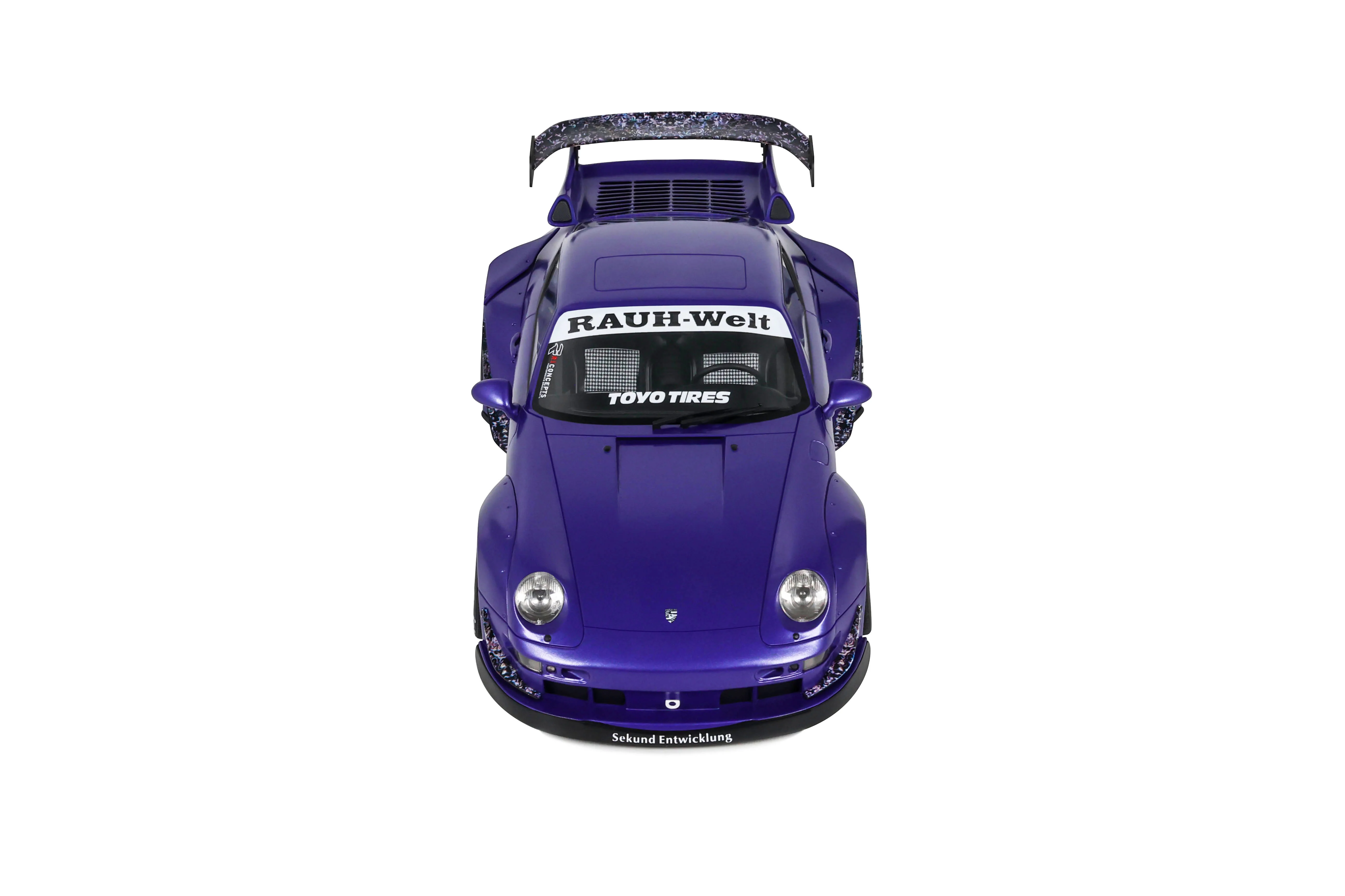 GT Spirit 2024 Porsche 993 RWB "Son Goku" Purple 1:18 - Image 6