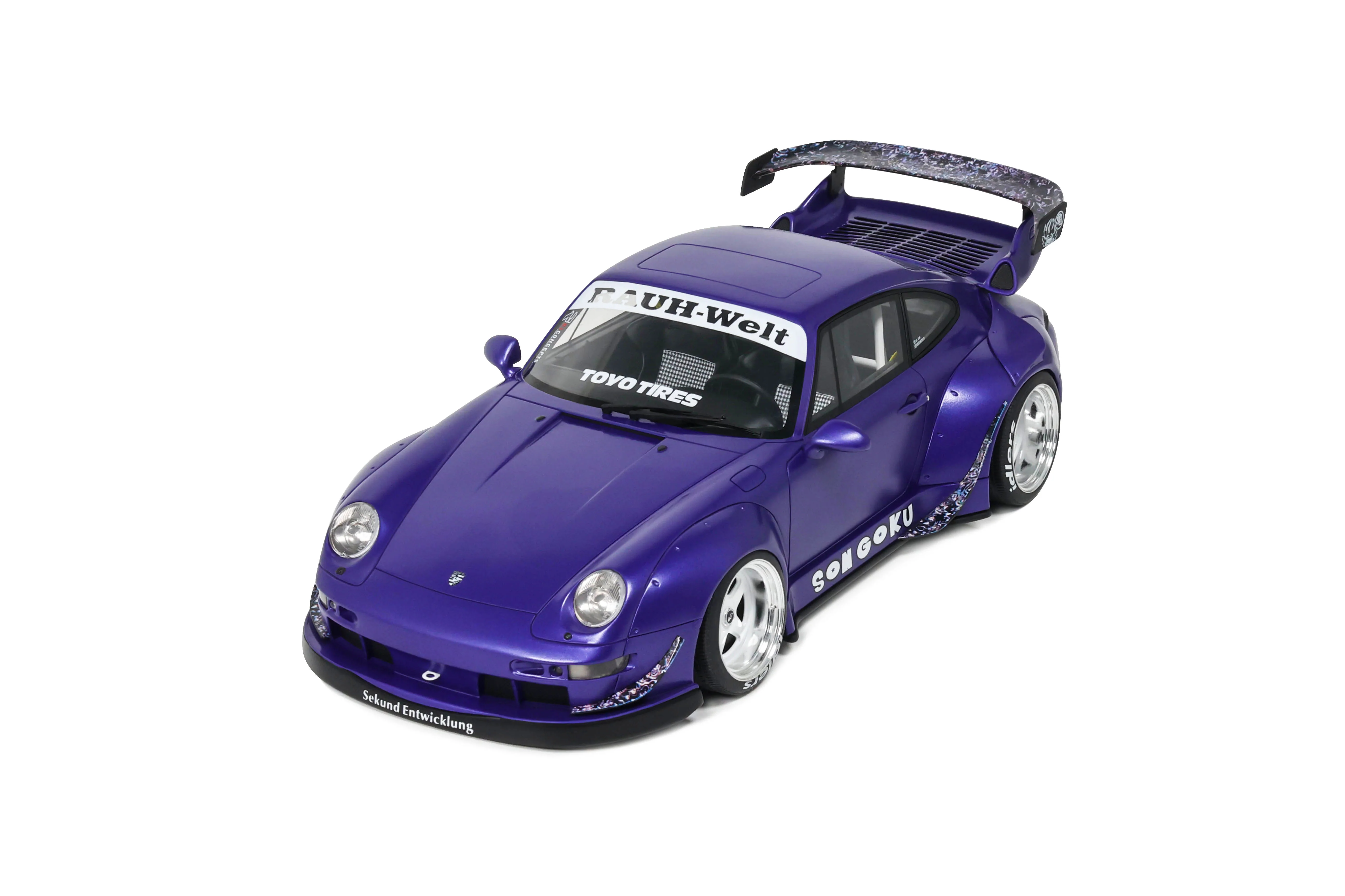 GT Spirit 2024 Porsche 993 RWB "Son Goku" Purple 1:18 - Image 8