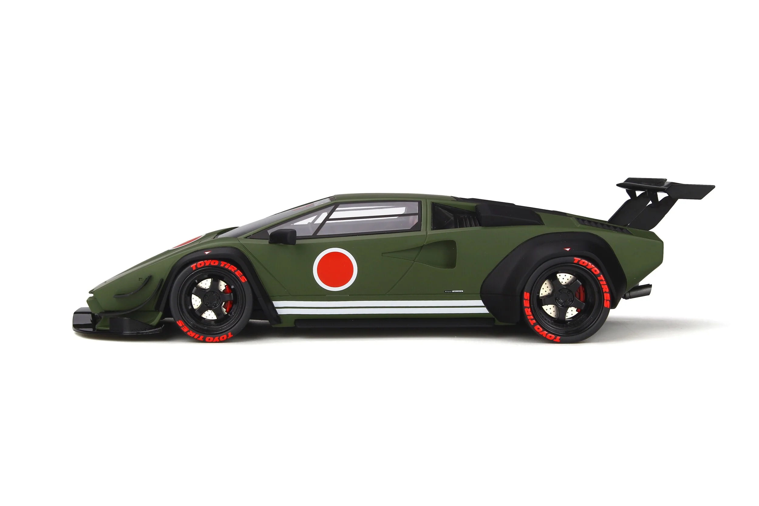 GT Spirit Lamborghini Khyzyl Saleem Huratach Hardtop Kaki Matte 1:18 RESIN, LIMITED - Image 3