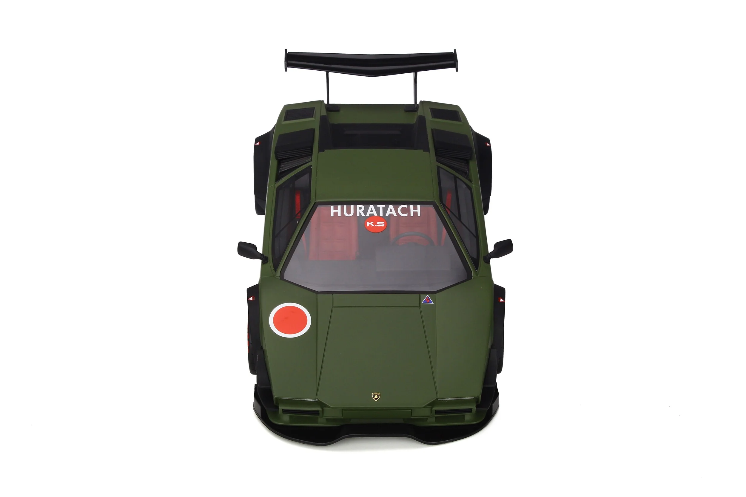 GT Spirit Lamborghini Khyzyl Saleem Huratach Hardtop Kaki Matte 1:18 RESIN, LIMITED - Image 8