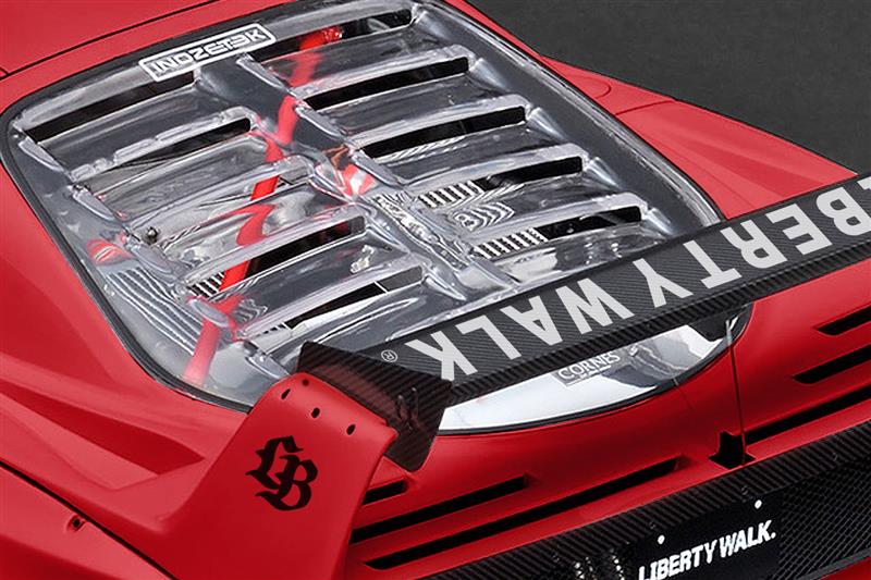 Ignition-Model Ferrari F40 LBWK LB-Works 40 Japan Red 1:18 - Image 4