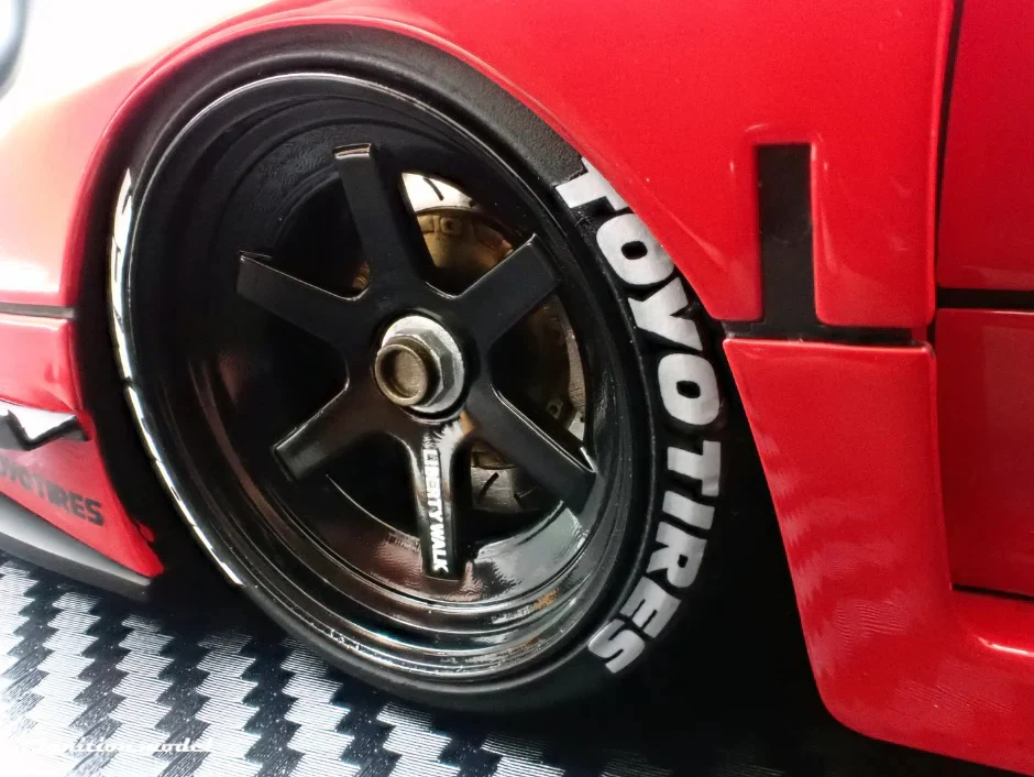 Ignition-Model Ferrari F40 LBWK LB-Works 40 Japan Red 1:18 - Image 9