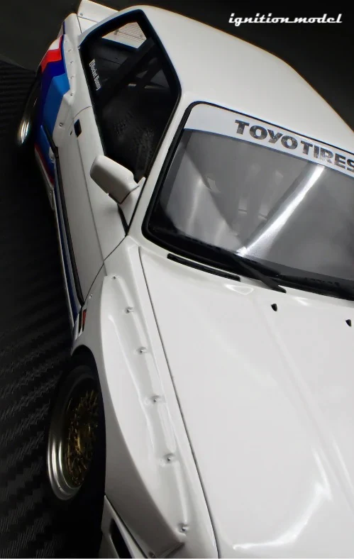Ignition-Model BMW M3 Pandem 30 (E30) M-Design White 1:18 - Image 15