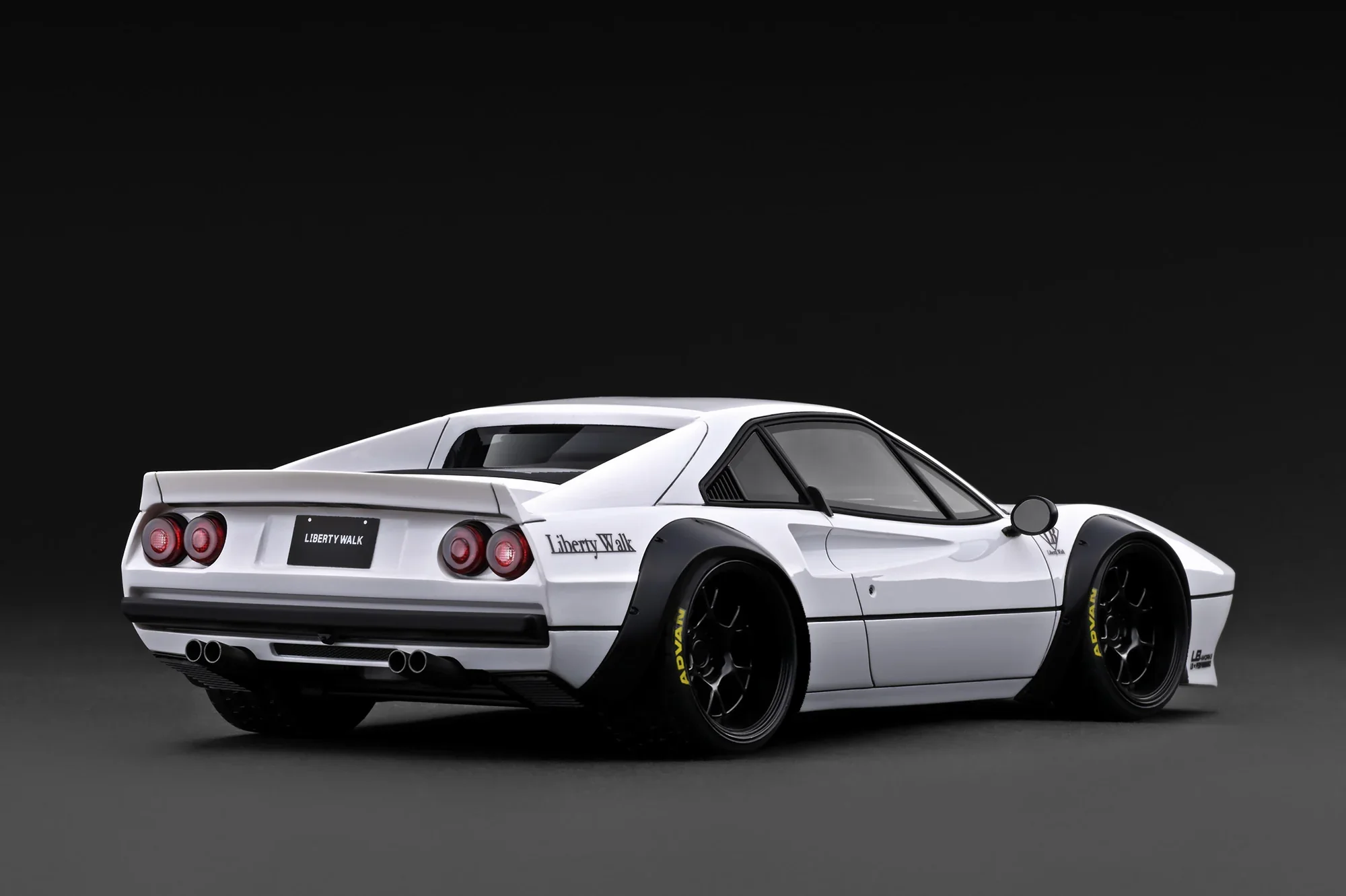 Ignition-Model Ferrari 308 LBWK LB-Works White 1:18 - Image 2