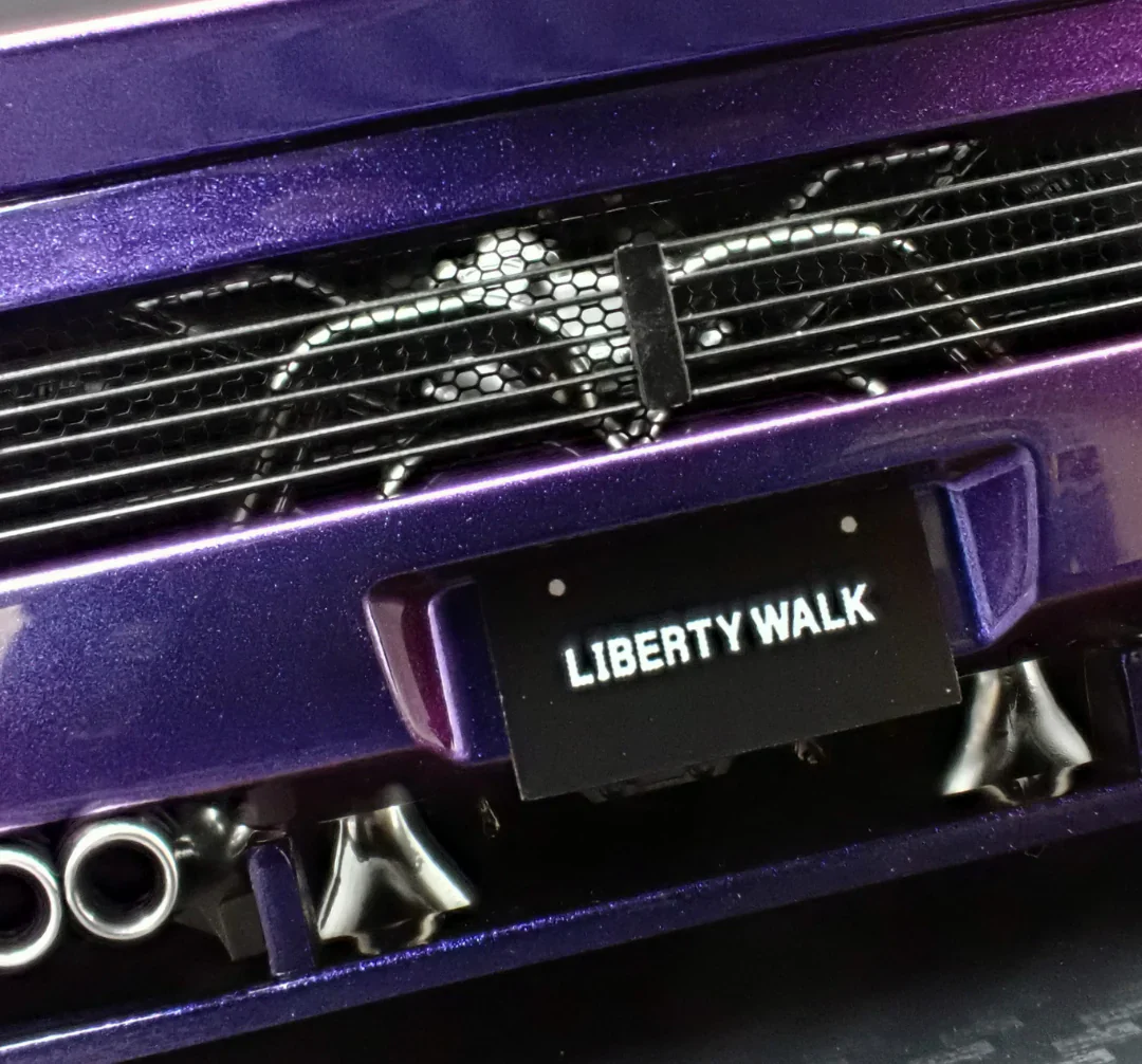 Ignition-Model Ferrari Testarossa 512 LBWK LB-Works Purple Metallic 1:18 - Image 11