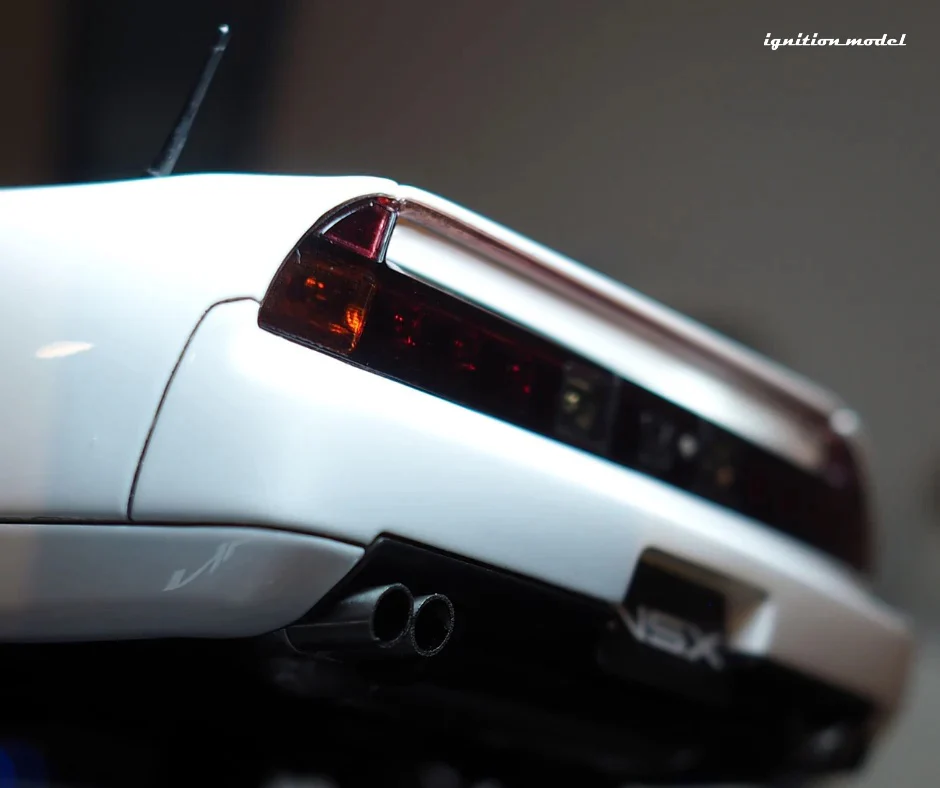 Ignition-Model Honda NSX (NA1) RHD White 1:18 - Image 6