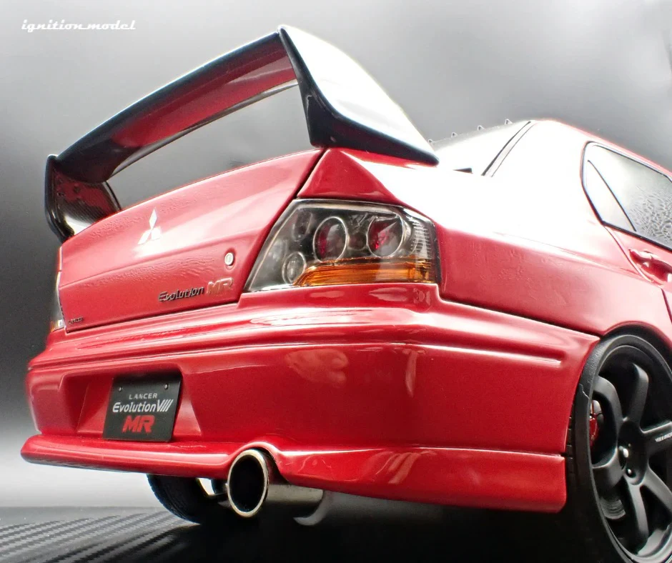 Ignition-Model Mitsubishi Lancer Evolution VIII MR (CT9A) Red 1:18 - Image 12