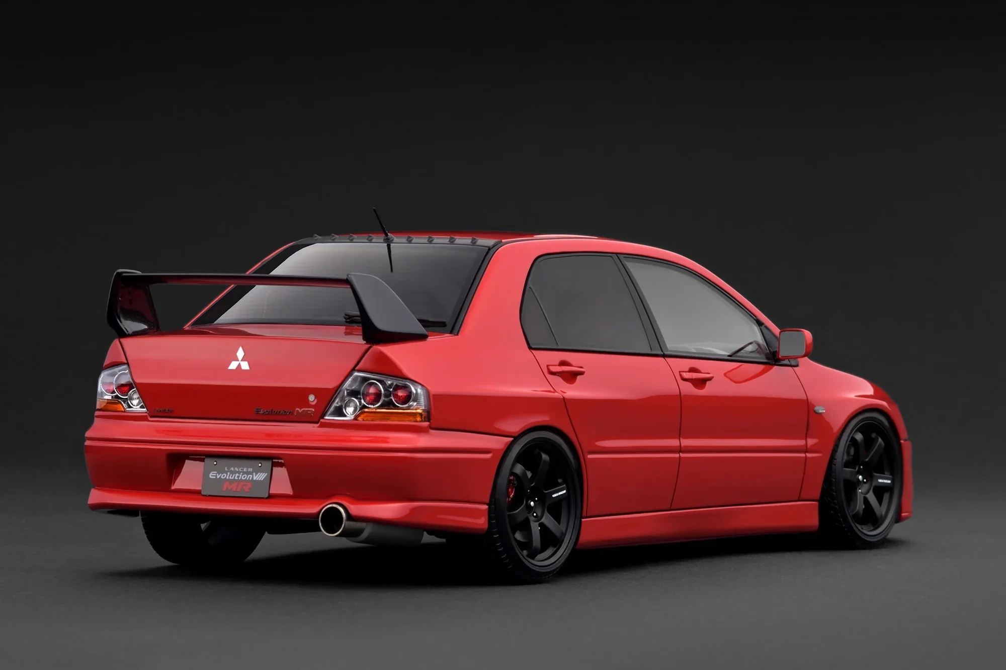 Ignition-Model Mitsubishi Lancer Evolution VIII MR (CT9A) Red 1:18 - Image 2