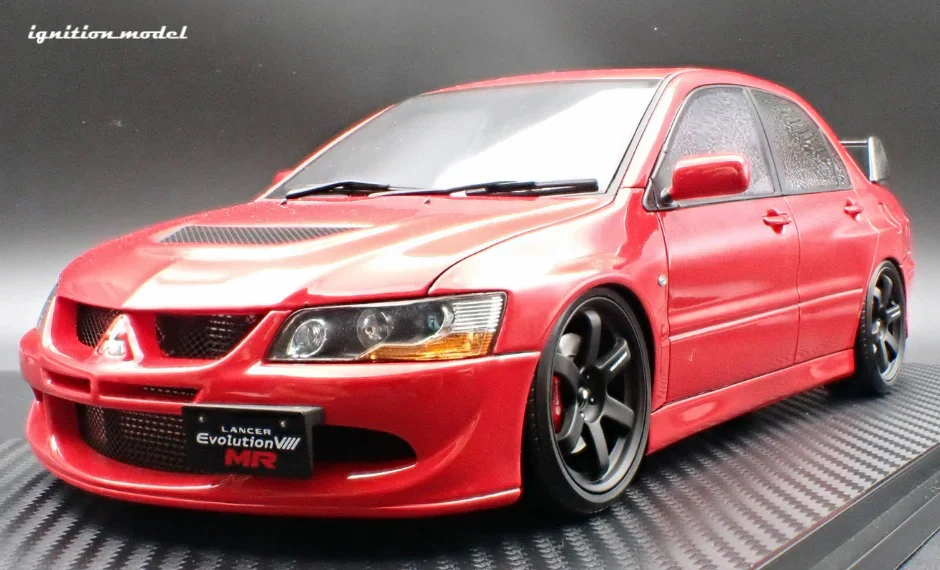 Ignition-Model Mitsubishi Lancer Evolution VIII MR (CT9A) Red 1:18 - Image 5