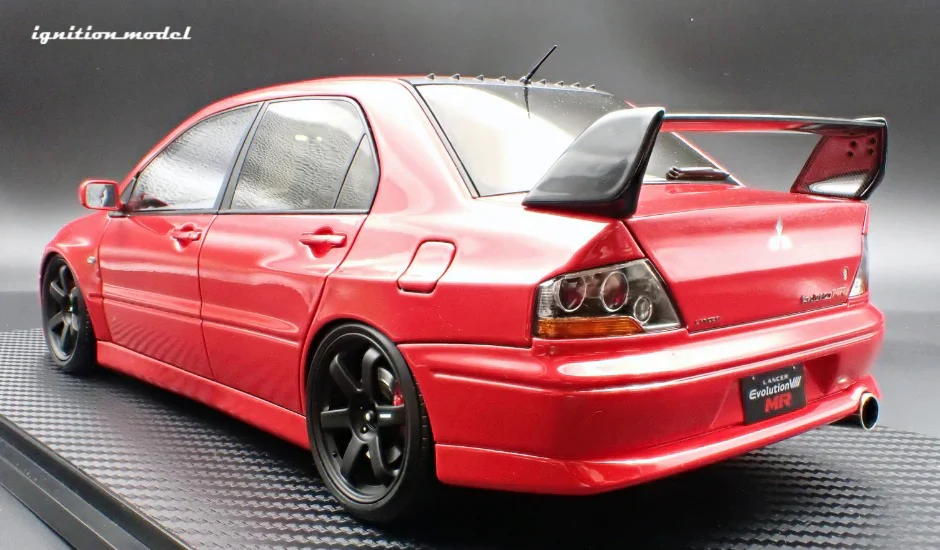 Ignition-Model Mitsubishi Lancer Evolution VIII MR (CT9A) Red 1:18 - Image 6
