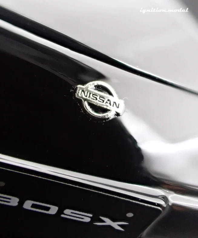 Ignition-Model Nissan 180SX Type X RPS13 Black 1:18 - Image 29