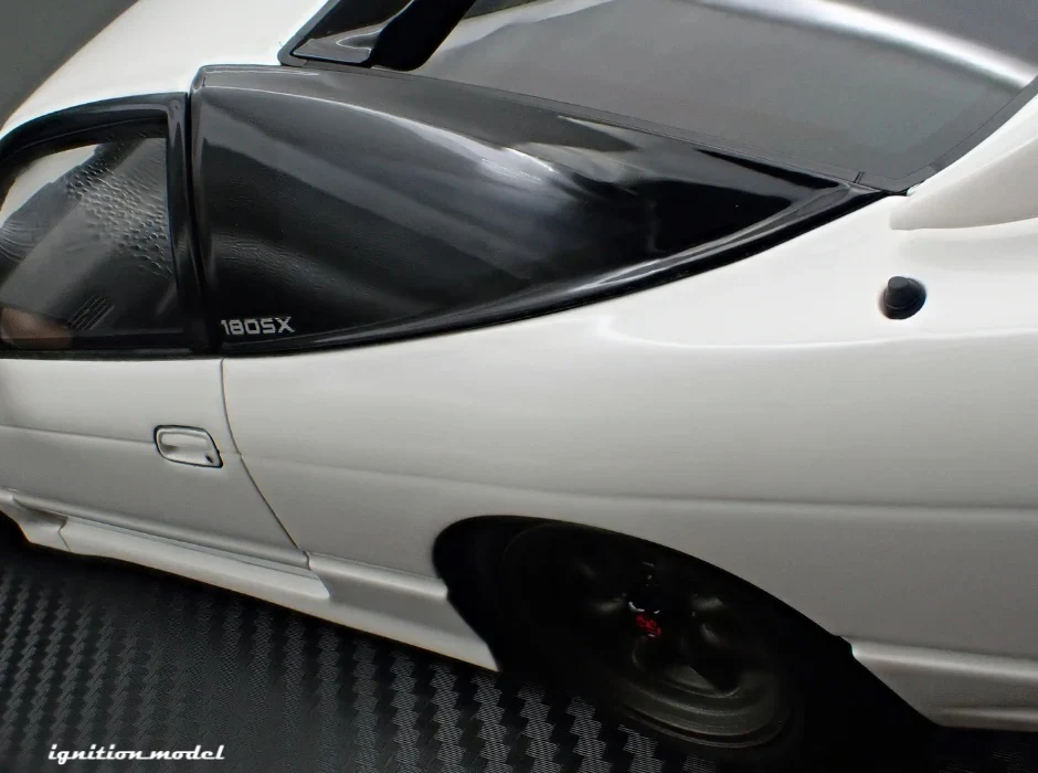 Ignition-Model Nissan 180SX Type X RPS13 White 1:18 - Image 21