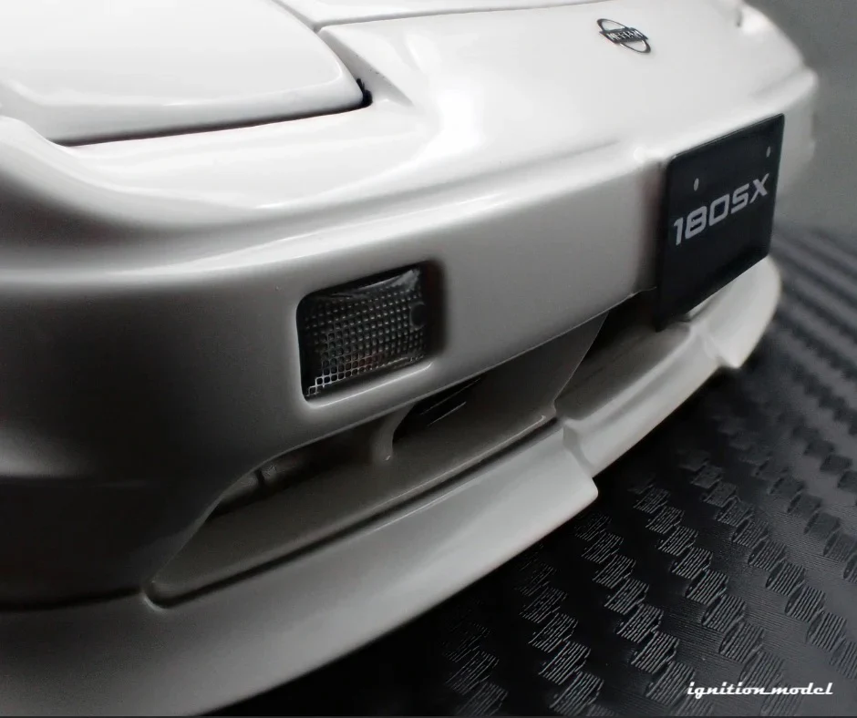 Ignition-Model Nissan 180SX Type X RPS13 White 1:18 - Image 9