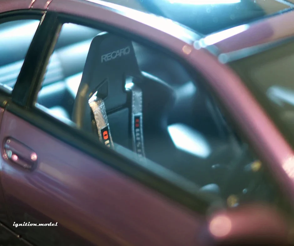 Ignition-Model Nissan Fairlady 300 ZX Z32 2by2 RHD Purple Metallic 1:18 - Image 5