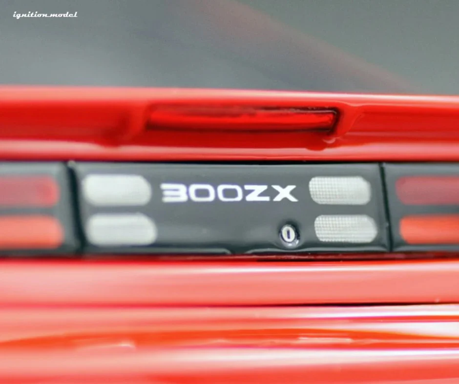 Ignition-Model Nissan Fairlady 300 ZX Z32 2by2 RHD Red 1:18 - Image 13