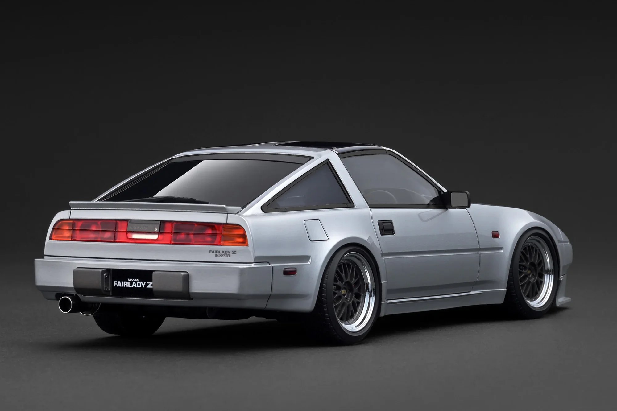 Ignition-Model Nissan Fairlady Z 300 ZR Z31 2-Seater RHD Silver 1:18 - Image 2