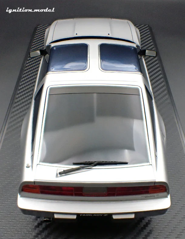 Ignition-Model Nissan Fairlady Z 300 ZR Z31 2-Seater RHD Silver 1:18 - Image 4
