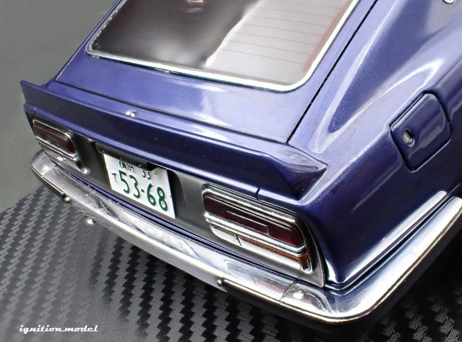 Ignition-Model Nissan Fairlady Z 'Midnight Devil's Z" Blue 1:18 - Image 15