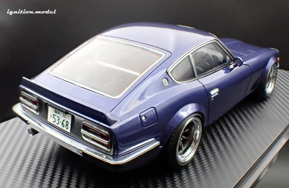 Ignition-Model Nissan Fairlady Z 'Midnight Devil's Z" Blue 1:18 - Image 6