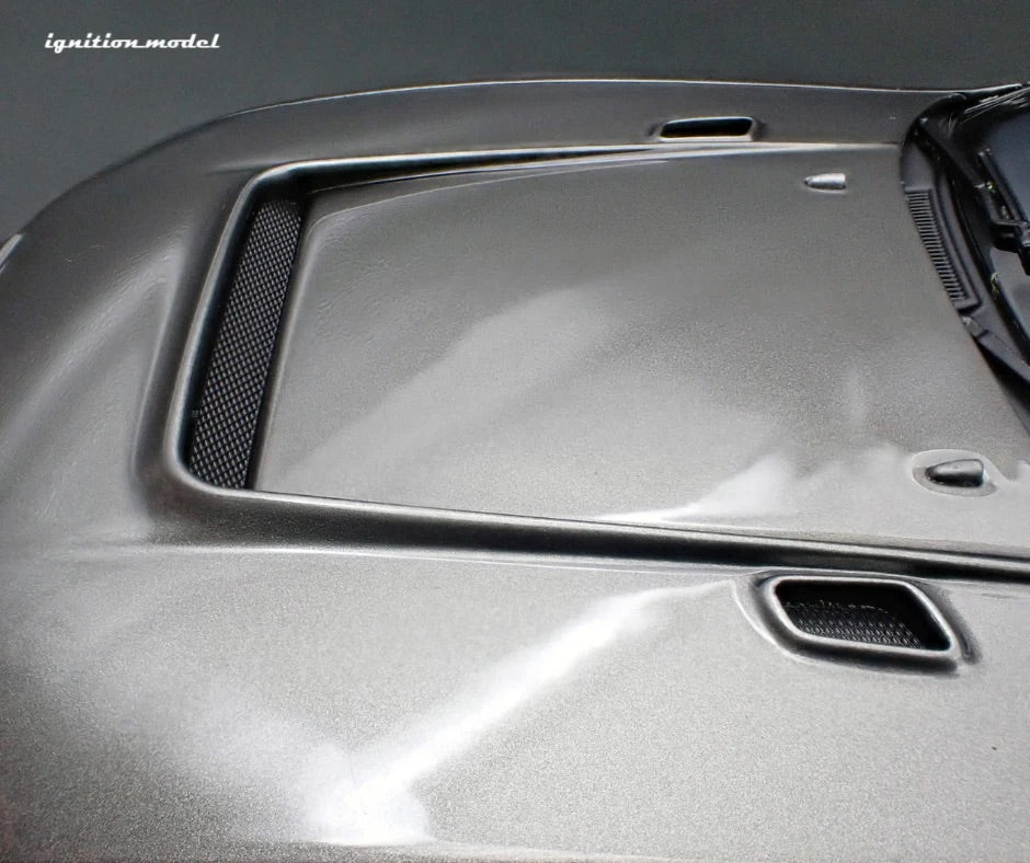 Ignition-Model Nissan Skyline GT-R 400r R33 (BCNR33) RHD Dark Grey Metallic 1:18 - Image 25